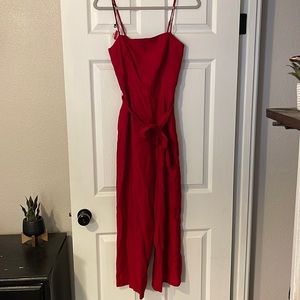 Size XXS, Red, mid length.